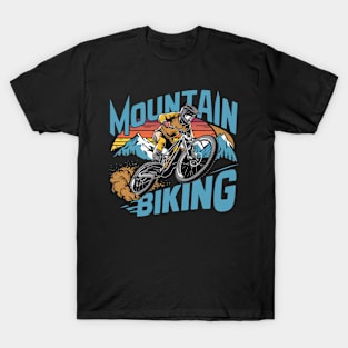 Mountain Biking T-shirt T-Shirt